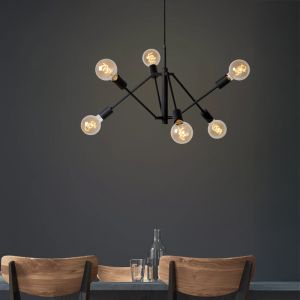 Svart fönsterlampa modern, Lester