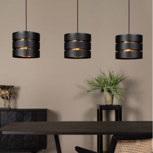 Svart fönsterlampa modern, Rosas