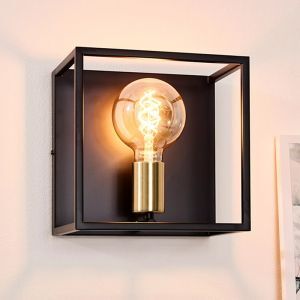 Guld vägglampa modern, Ruben