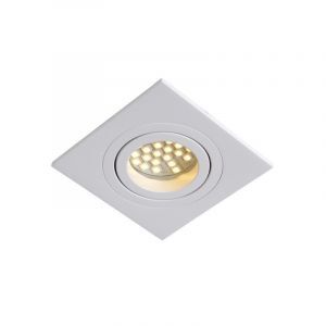 Vit infälld spotlight modern, Tube
