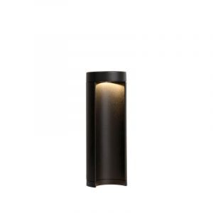 Svart utelampa modern, Combo, 7W, 3000K LED, IP54
