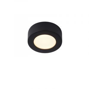 Svart plafond modern, Brice, 8W, 3000K LED, IP44