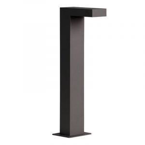 Antracit utelampa modern, Texas, 6W, 3000K LED, IP54
