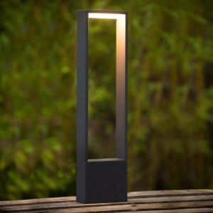 Antracit utelampa modern, Goa, 6,5W, 3000K LED, IP54