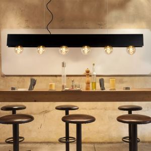 Svart fönsterlampa industri, Surtus