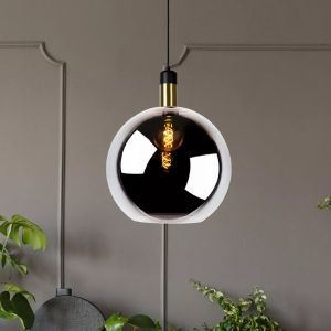Grå fönsterlampa vintage, Julius