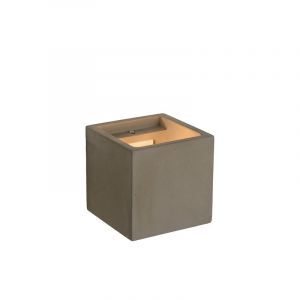 Gips vägglampa taupe, Gipsy