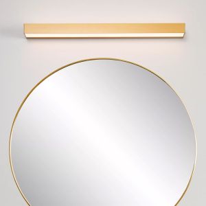 Mässing badrumslampa vägg modern, Alexa, 8W, 3000K LED, IP44