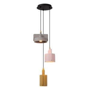 Betong fönsterlampa flerfärgad, Ninja