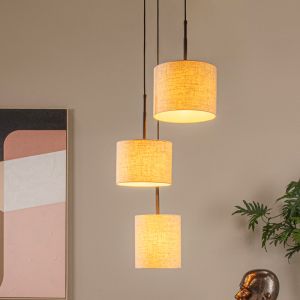 Beige fönsterlampa rustik, Maya