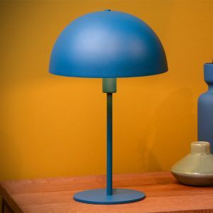 Blå bordslampa modern, Siemon, med brytare