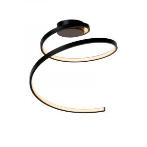 Svart plafond modern, Maxence, 24W, 3000K LED