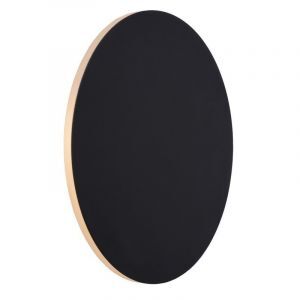 Svart vägglampa modern, Eklyps led, 8W, 3000K LED