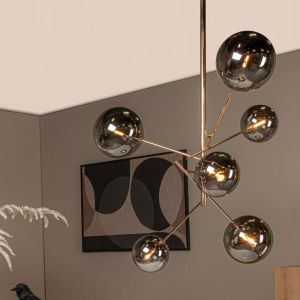 Guld fönsterlampa modern, Alara
