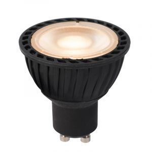 Lucide 3-stegs dimbar LED lampa GU10, Jordan, svart, 5w, 2200K