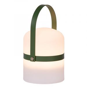 Grön bordslampa utomhus modern, Little Joe, 3W, 2700K LED, IP44, med brytare