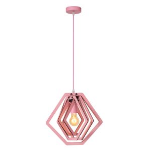 Rosa fönsterlampa barn modern, Mauro