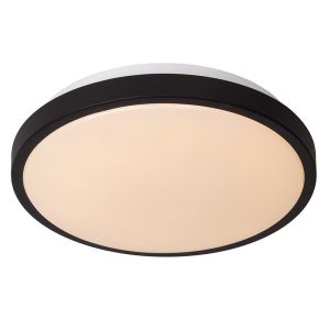 Svart taklampa badrum modern, Dasher, 12W, 2700K LED, IP44