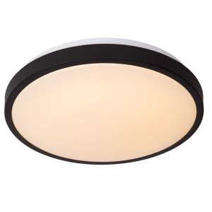 Svart taklampa badrum modern, Dasher, 18W, 2700K LED, IP44