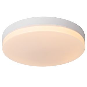 Vit taklampa badrum plast, Biskit, 36W, 2700K LED, IP44