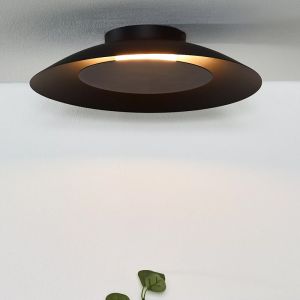 Svart plafond modern, Foskal, 12W, 2700K LED