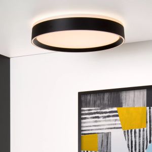 Svart plafond modern, Nuria, 24W, 2700K LED