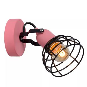 Rosa vägglampa barn modern, Paulien