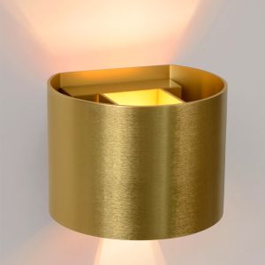 Guld vägglampa modern, Xio