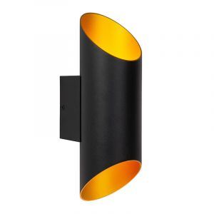 Guld vägglampa modern, Quirijn