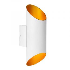 Guld vägglampa modern, Quirijn
