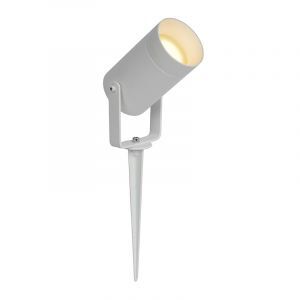 Vit trädgårdsspotlight modern, Taylor, IP44