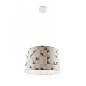 Modern fönsterlampa barn grå, Diamonds