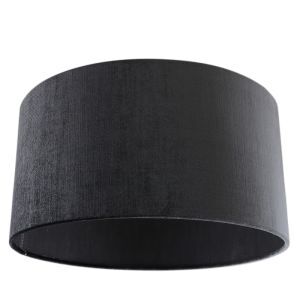 40 cm lampskärm sammet antracit, Emilius