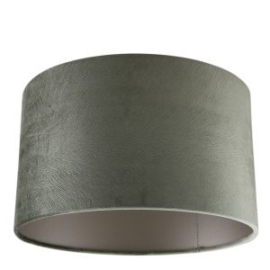 30 cm lampskärm sammet grön, Emilius