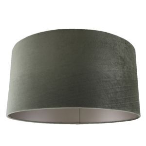 50 cm lampskärm sammet grön, Emilius