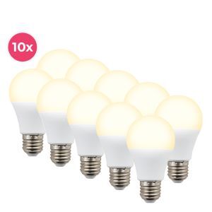 10-pack Cenor E27 A60 LED lampa varmvit, 8,5W
