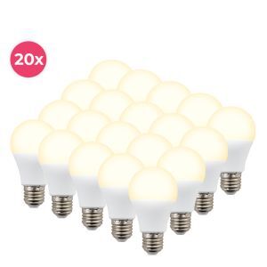 20-pack Cenor E27 A60 LED lampa varmvit, 8,5W