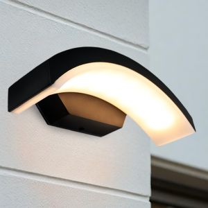 Modern utelampa svart, Annemay, 6W, 3000K LED, IP54