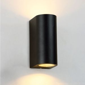 Modern utelampa svart, corina, IP44