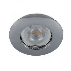 Krom modern mini infälld spotlight aluminium, Rosi