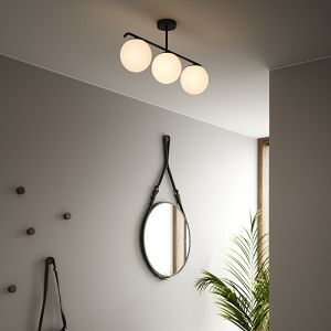Svart taklampa design, Grant