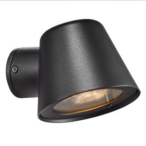 Svart utelampa modern, Aleria, IP44