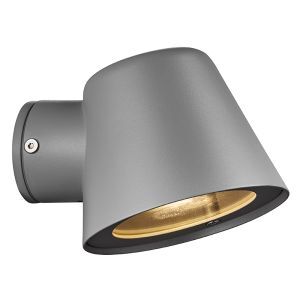 Grå utelampa modern, Aleria, IP44