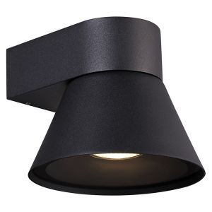 Svart utelampa modern, Kyklop, IP54