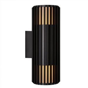 Svart utelampa design, Aludra, IP54