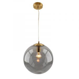 Design pendellampa matbord brons, Dolf