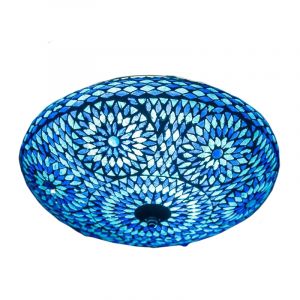 Blå orientalisk plafond mosaik, Louay