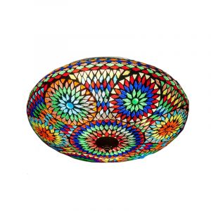 Flerfärgad orientalisk plafond mosaik, Louay