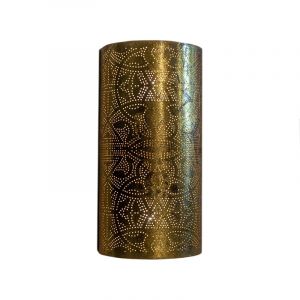 Guld orientalisk vägglampa filigran, Israe