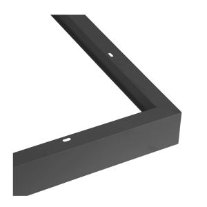 Svart utanpåliggande klickram 30x120